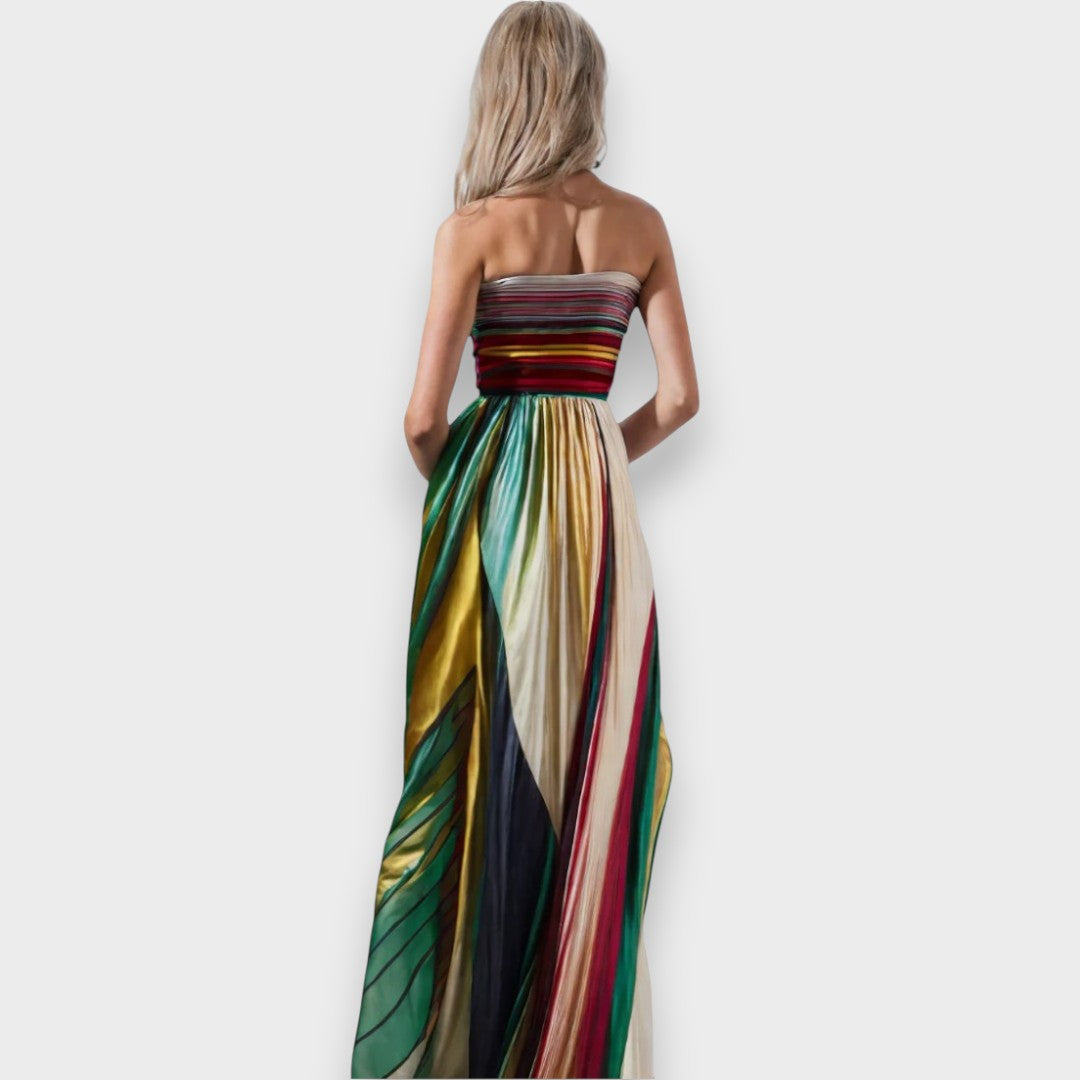 Rochie Maxi de Seară Vivienne | Siluetă Statement, Edge Modern