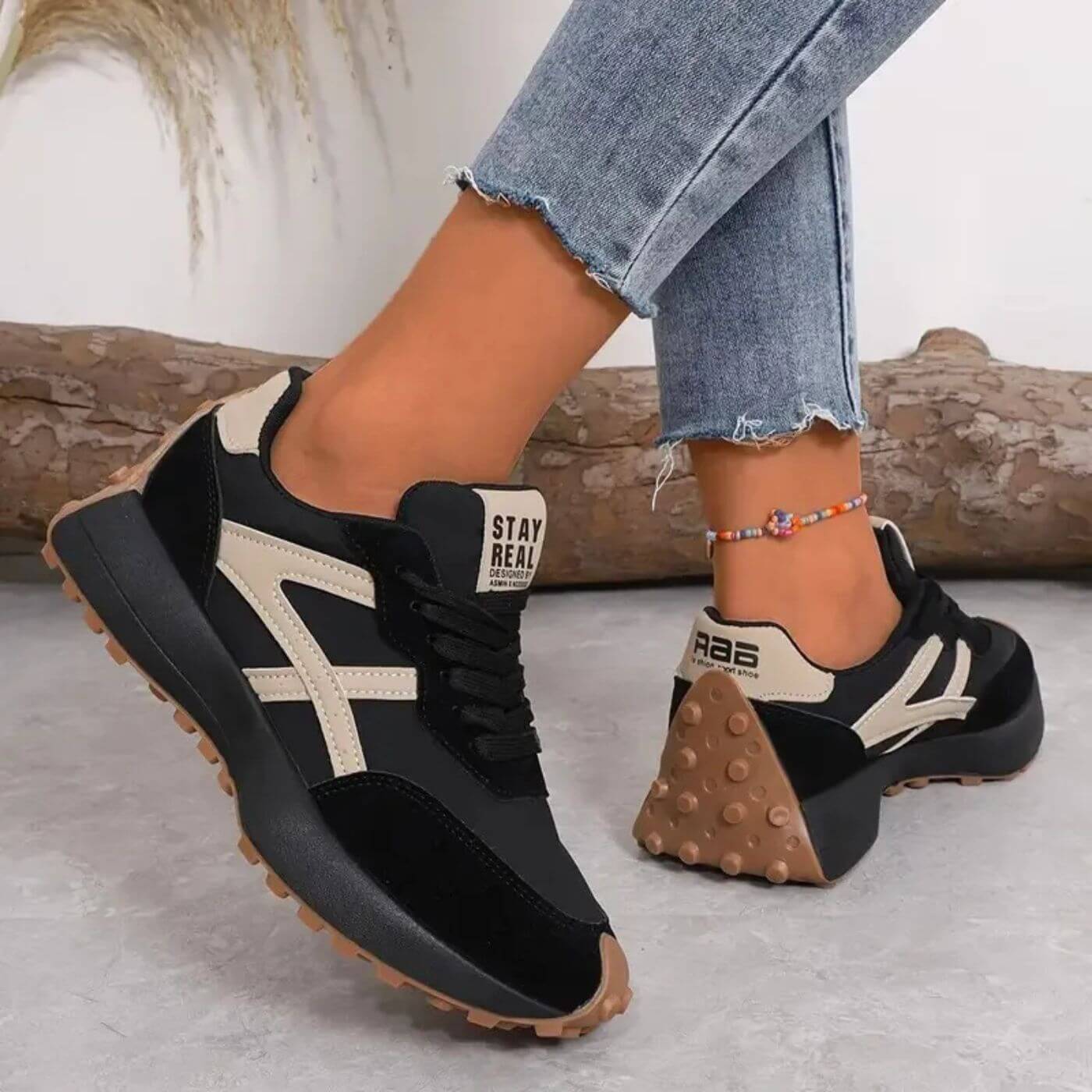 Momount Adidași Casual Damă – Ușori, cu Șireturi, pentru Purtare Zilnică
