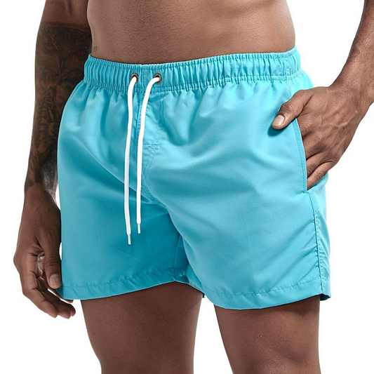 Pantaloni de Baie Momount Bărbați – Cordon, Uscare Rapidă, Talie Elastică pentru Plajă