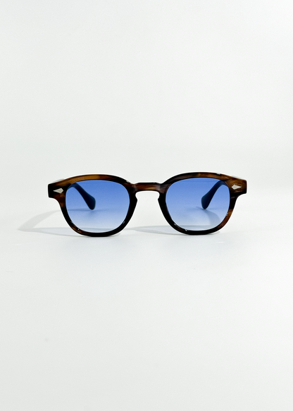 Lavinia | Ochelari de Soare Vintage Rotunzi Tortoise cu Gradient