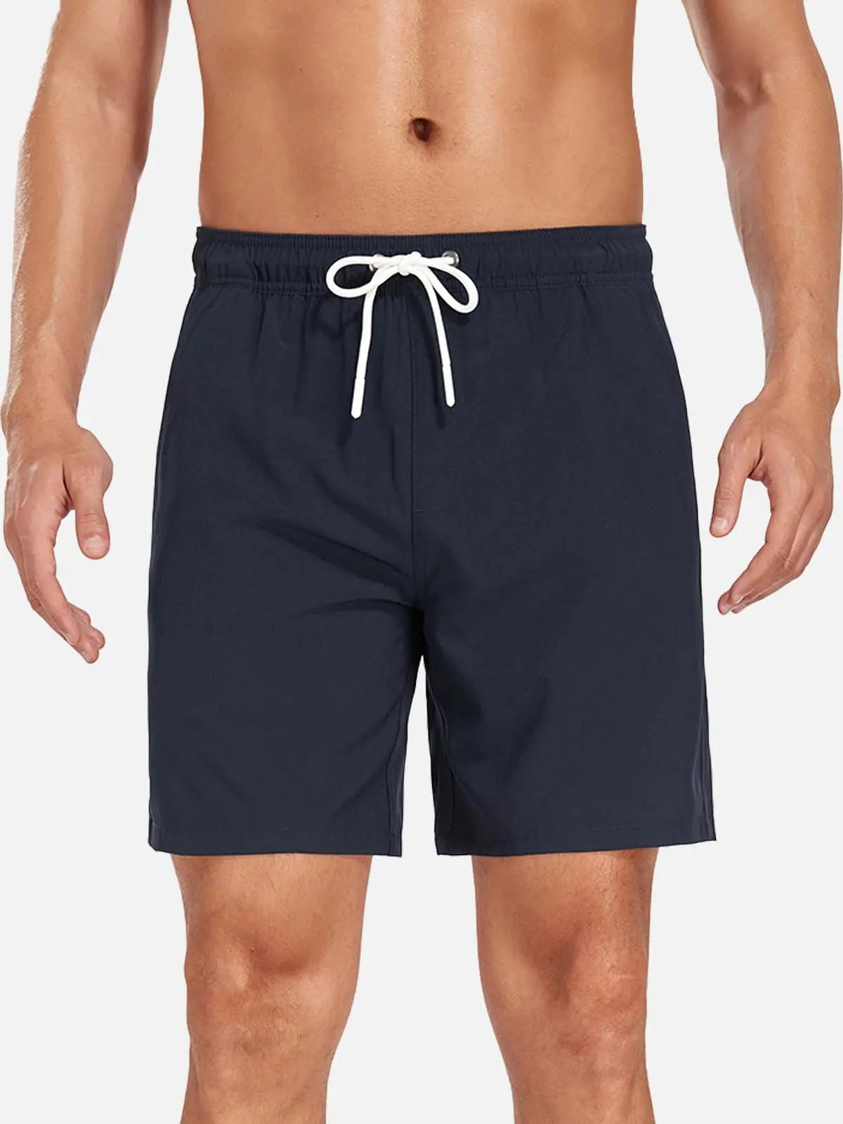Momount Pantaloni de Baie Bărbați – Cu Șnur, Quick Dry, Talie Elastică pentru Vară