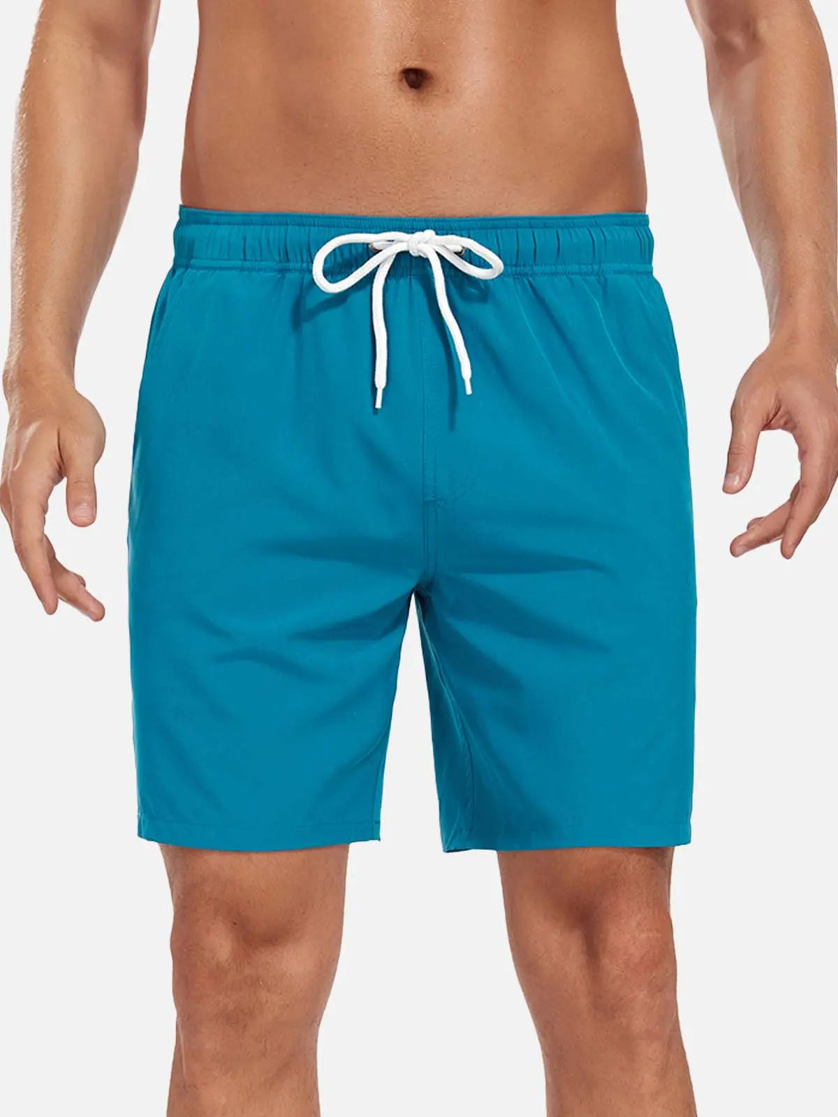 Momount Pantaloni de Baie Bărbați – Cu Șnur, Quick Dry, Talie Elastică pentru Vară