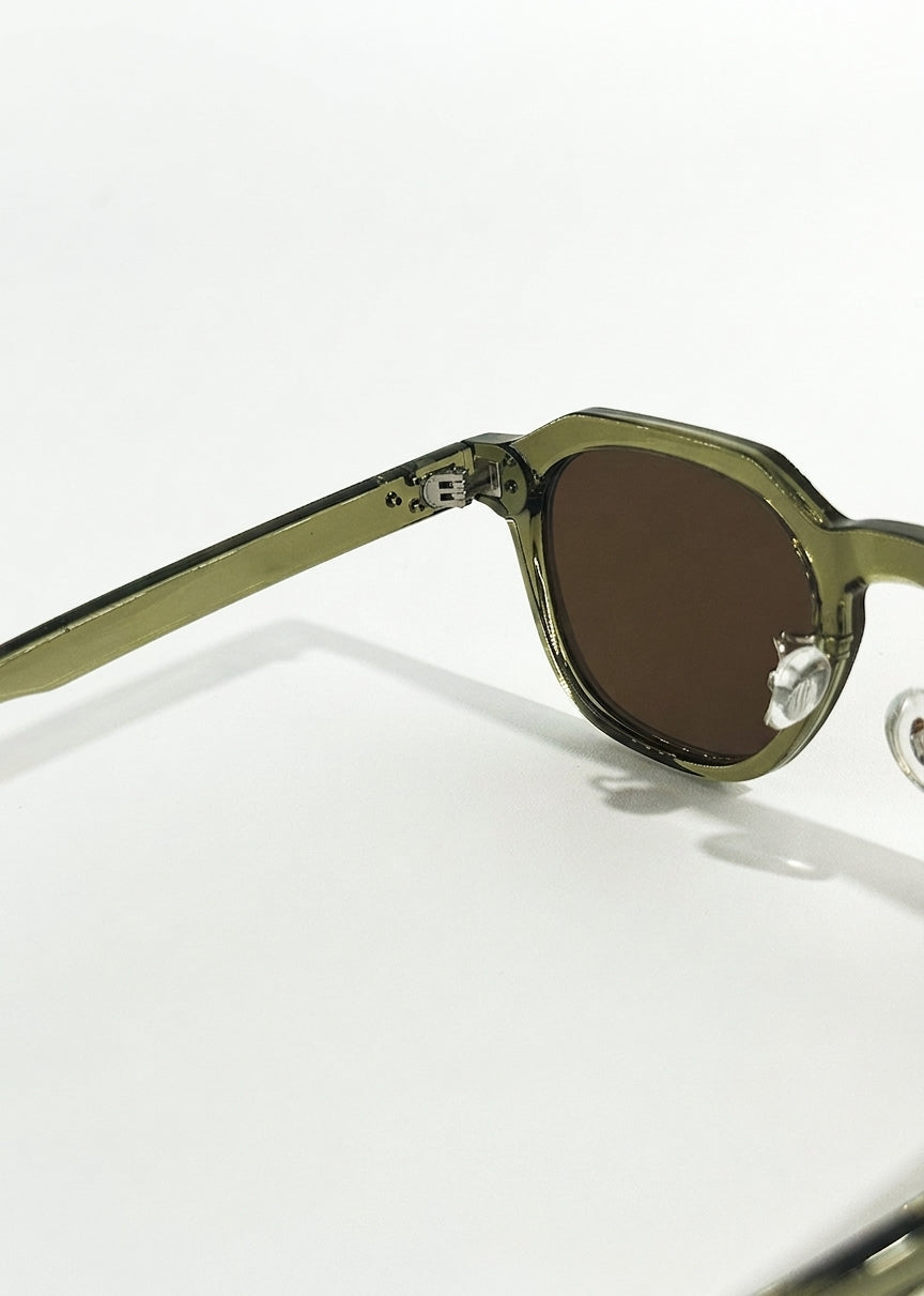 Octaviana | Ochelari de Soare Pătrați Vintage Îndesați