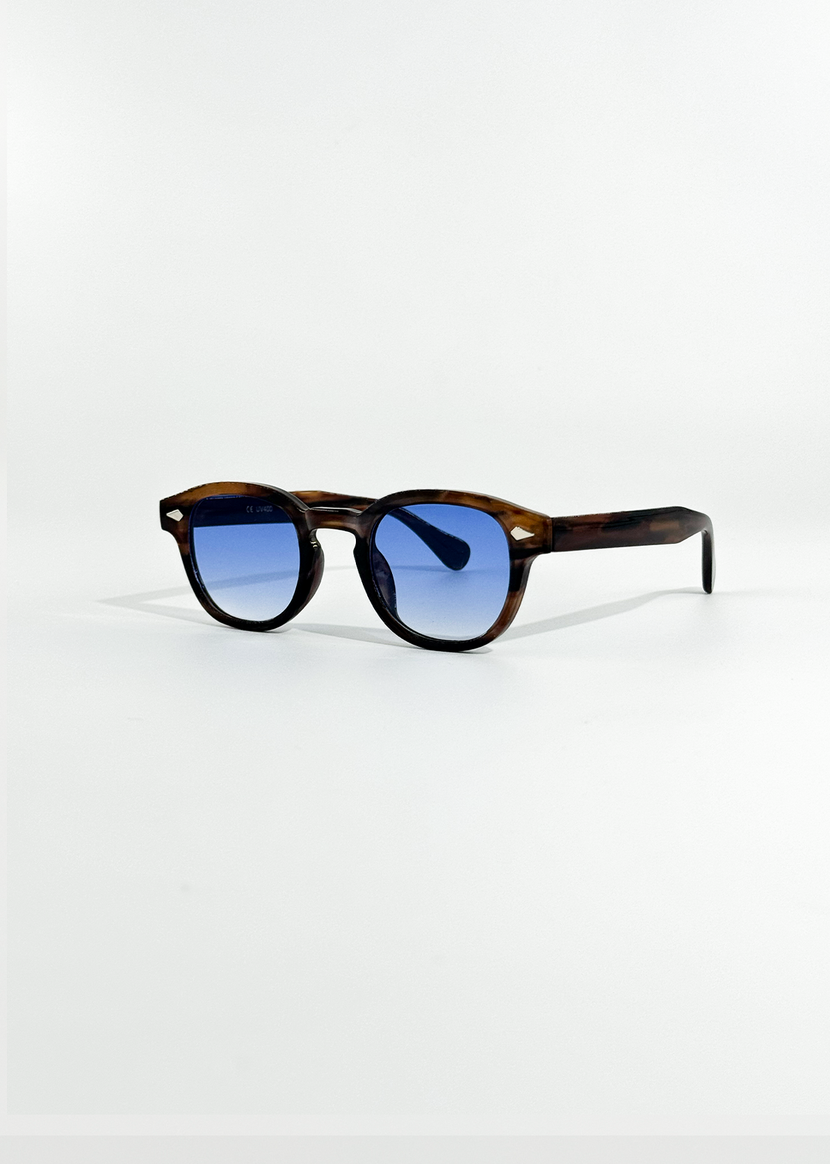 Lavinia | Ochelari de Soare Vintage Rotunzi Tortoise cu Gradient