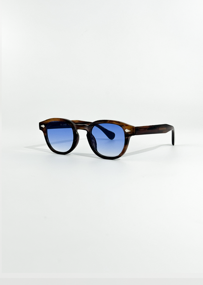 Lavinia | Ochelari de Soare Vintage Rotunzi Tortoise cu Gradient