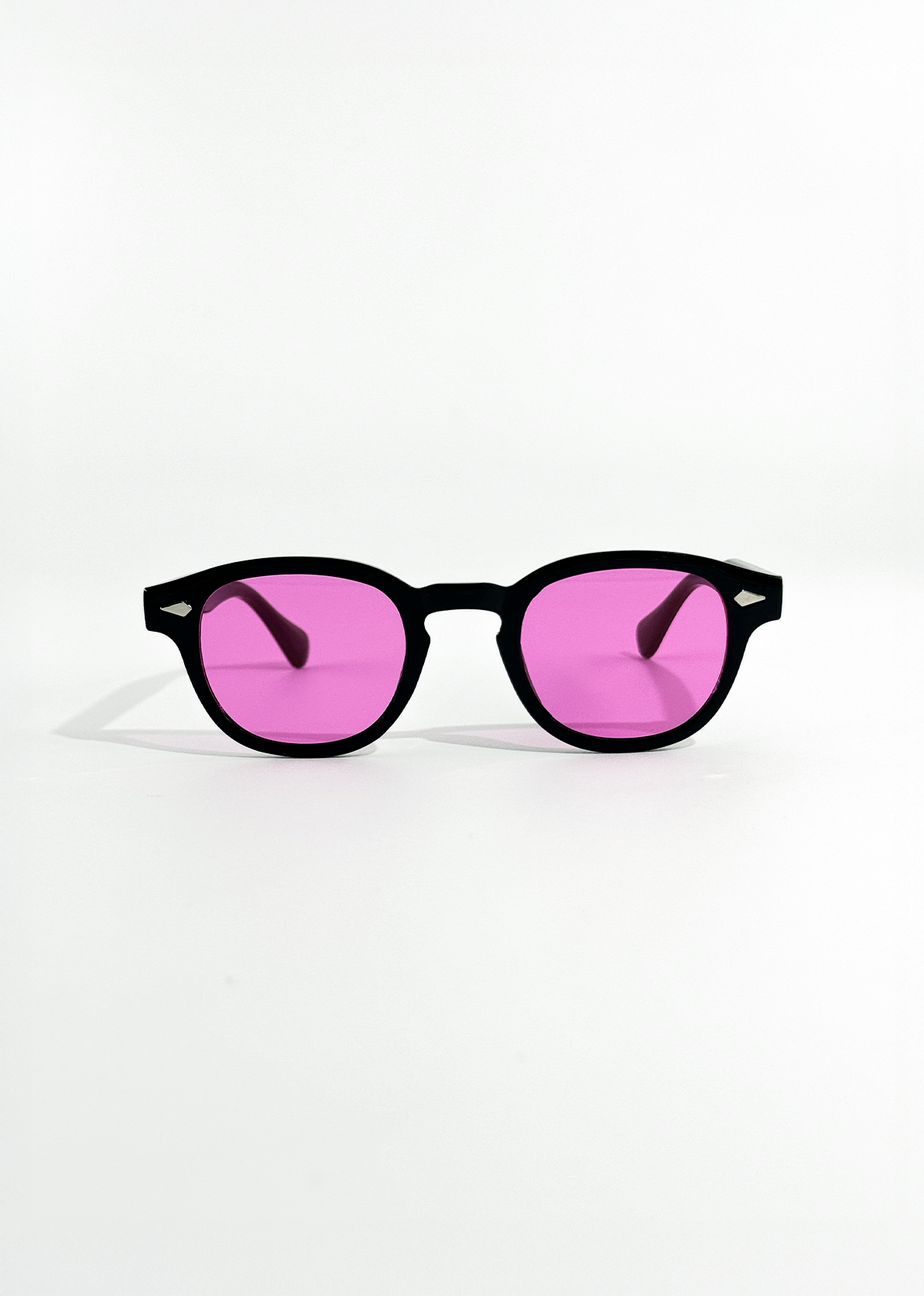Astoria | Ochelari de Soare Vintage Rotunzi cu Lentile Roz