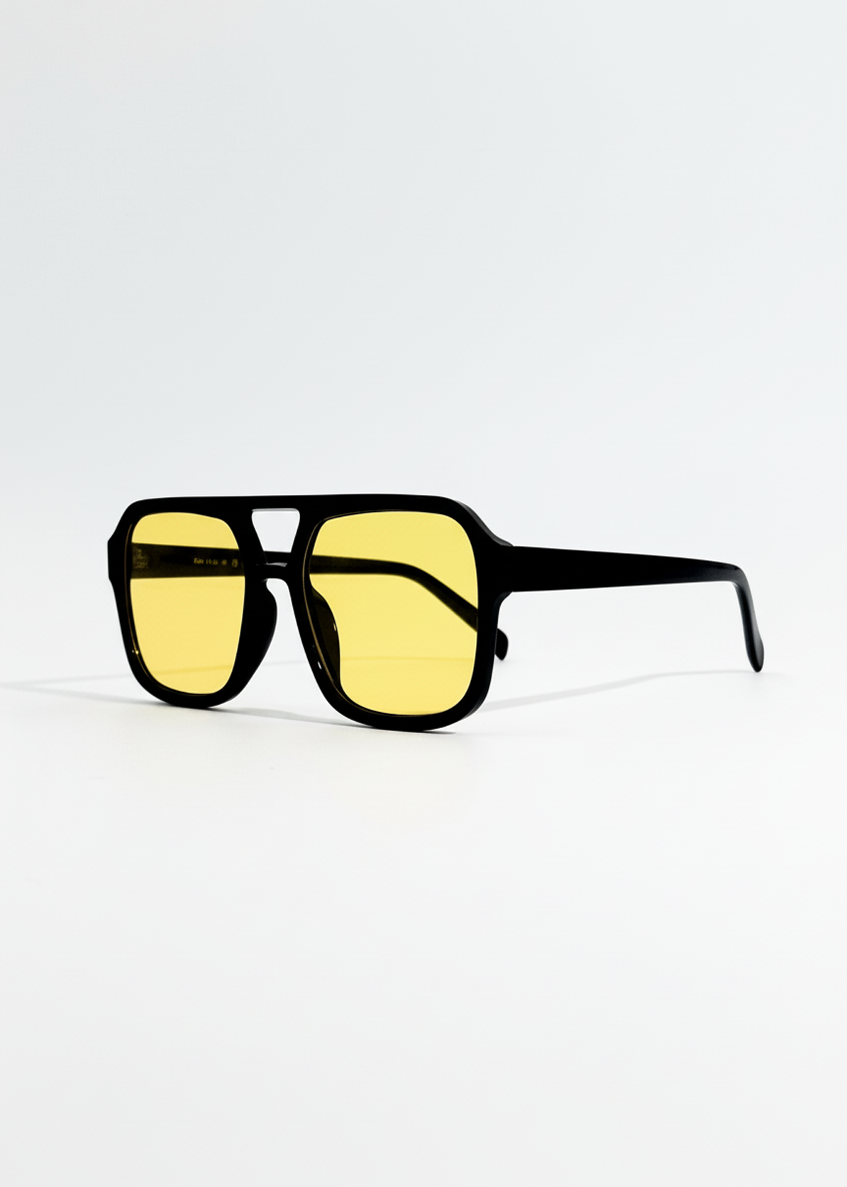 Minerva | Ochelari de Soare Aviator Vintage cu Lentile Galbene