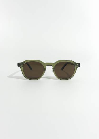 Octaviana | Ochelari de Soare Pătrați Vintage Îndesați