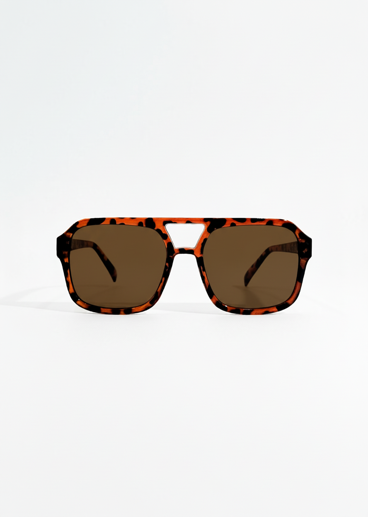 Celestina | Ochelari de Soare Aviator Vintage cu Imprimeu Țestoasă