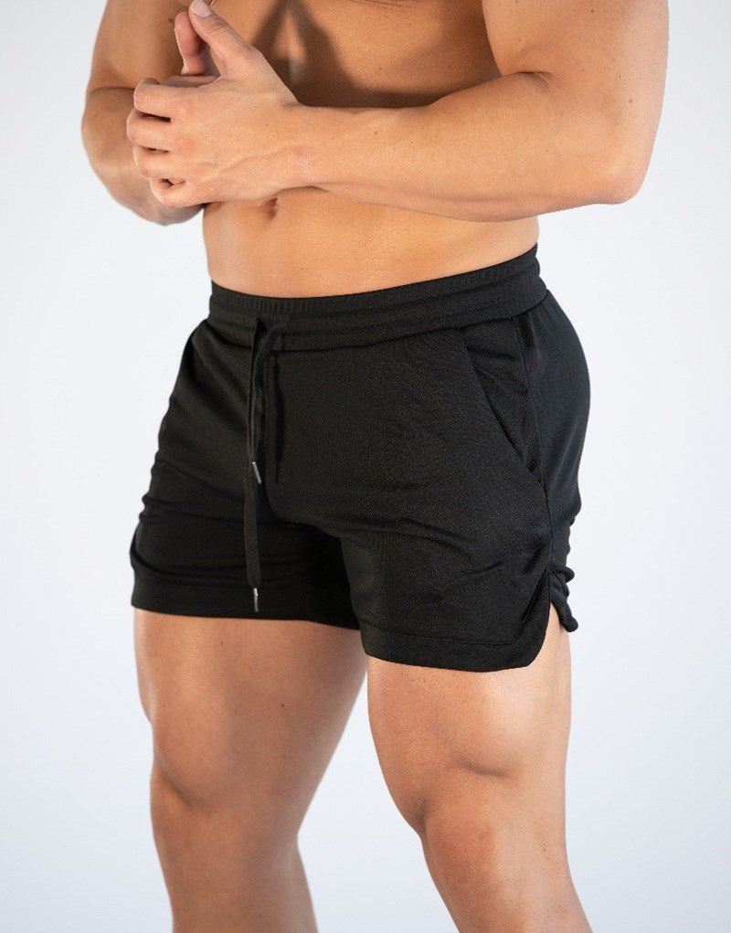 Pantaloni de Baie Momount Bărbați – Plasă, Cordon, Croială Slim, Sport de Vară
