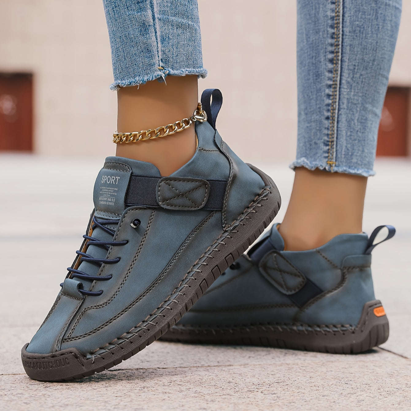 Momount | Pantofi Casual de Mers pentru Damă – Confort Zilnic cu Șireturi