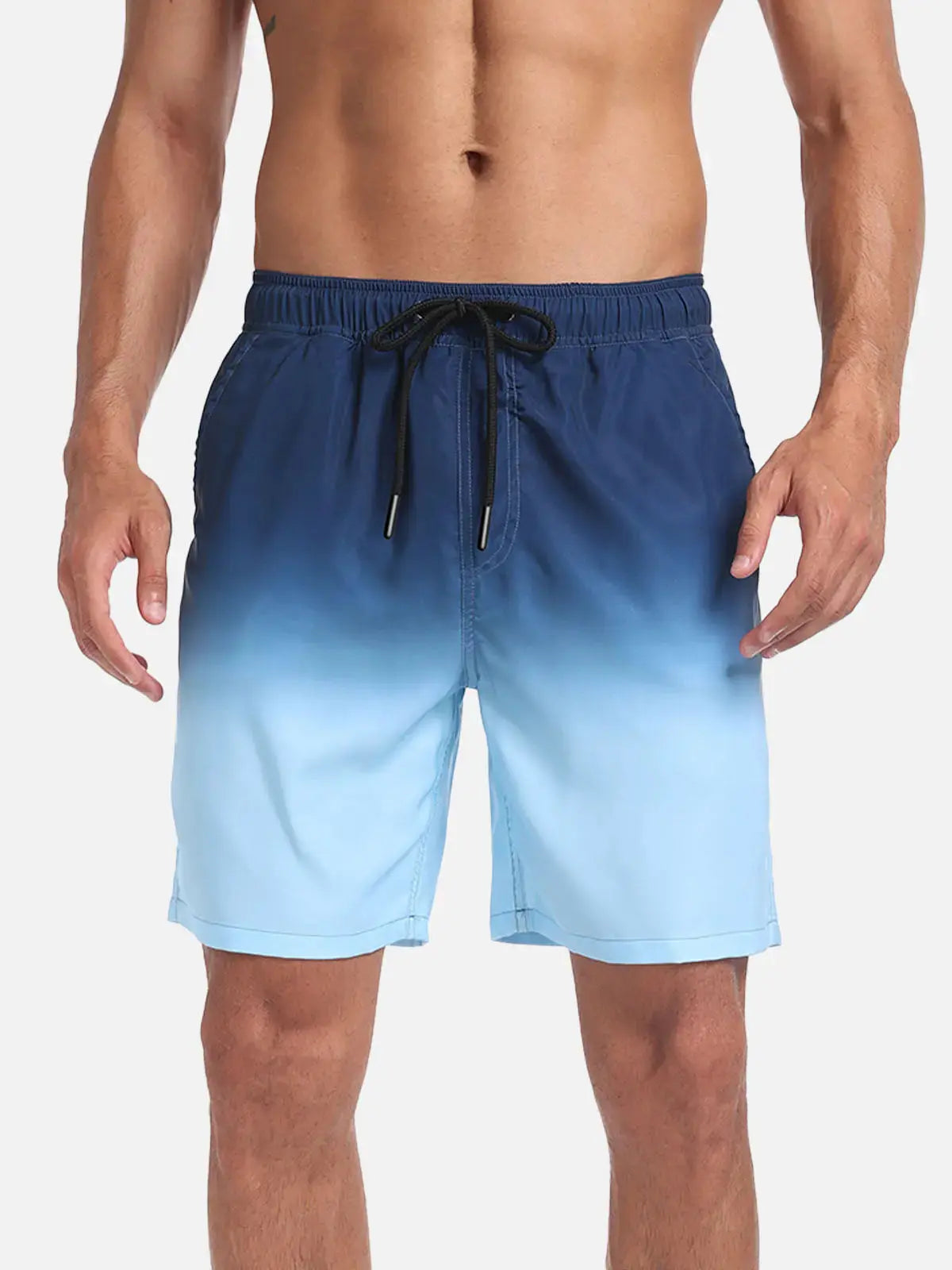 Momount Pantaloni de Baie Bărbați – Cu Șnur, Quick Dry, Talie Elastică pentru Vară