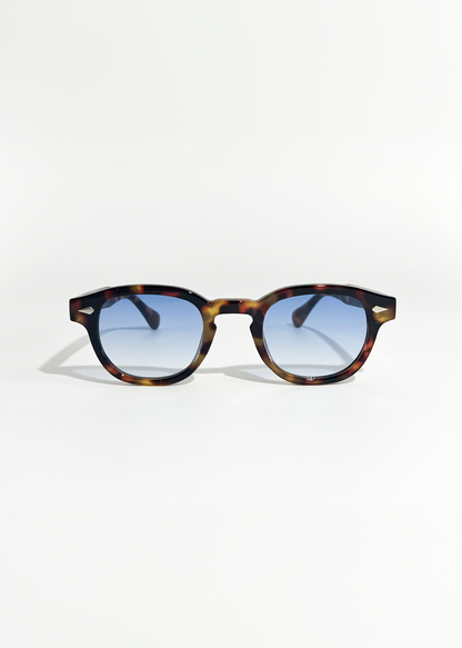 Serafina | Ochelari de Soare Rotunzi Vintage cu Imprimeu Țestoasă
