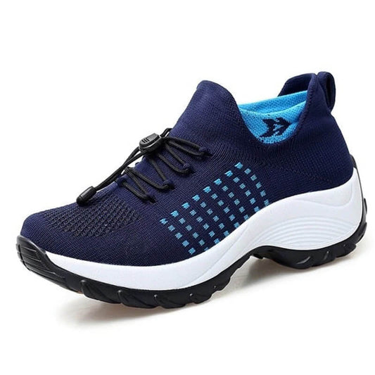 Celestine | Adidași Confortabili din Tricot cu Platformă Elastică