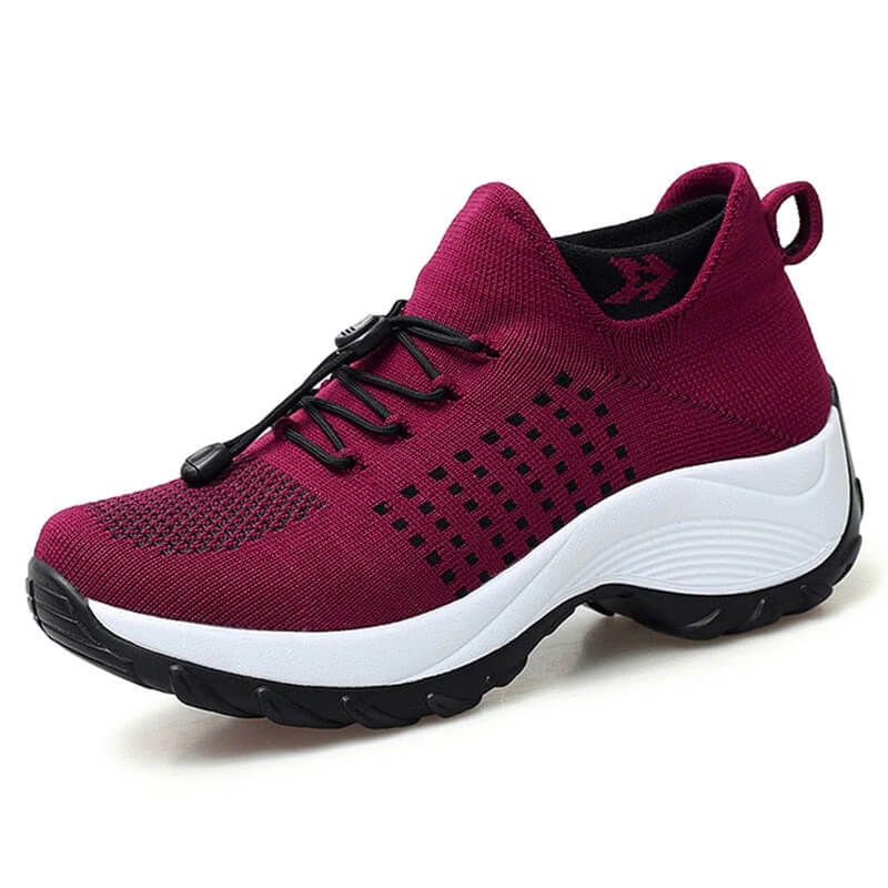 Celestine | Adidași Confortabili din Tricot cu Platformă Elastică