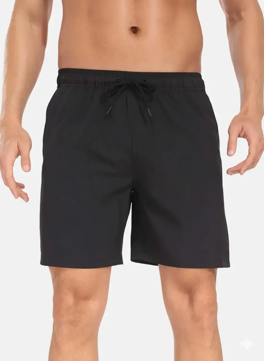 Momount Pantaloni de Baie Bărbați – Cu Șnur, Quick Dry, Talie Elastică pentru Vară