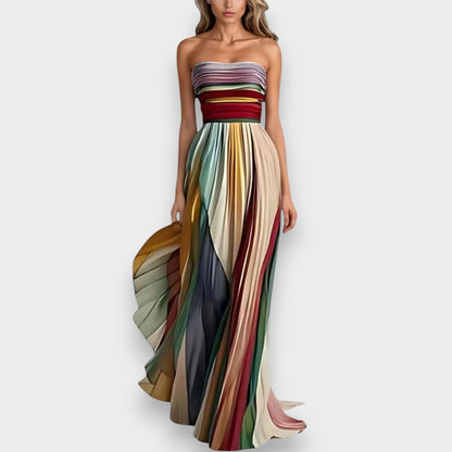 Rochie Maxi de Seară Vivienne | Siluetă Statement, Edge Modern