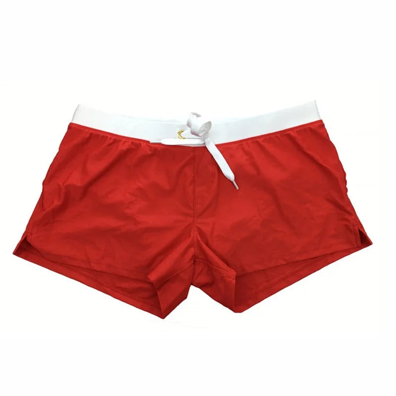 Pantaloni de Baie Momount Bărbați – Cordon, Croială Slim, Uscare Rapidă, Vară