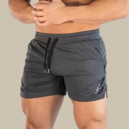 Pantaloni de Baie Momount Bărbați – Plasă, Cordon, Croială Slim, Sport de Vară