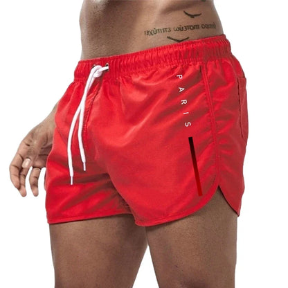 Momount | Pantaloni de Baie Bărbați – Cordon, Uscare Rapidă, Sport de Vară