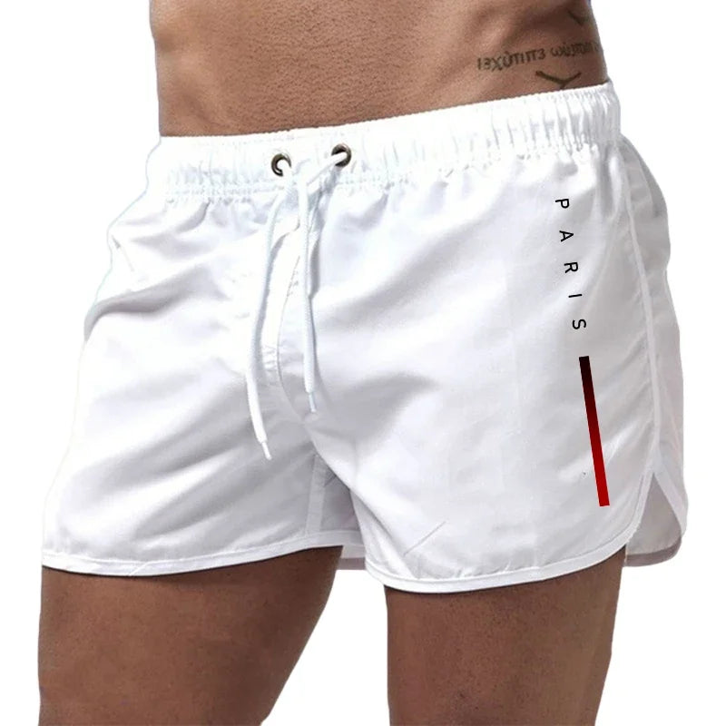 Momount | Pantaloni de Baie Bărbați – Cordon, Uscare Rapidă, Sport de Vară