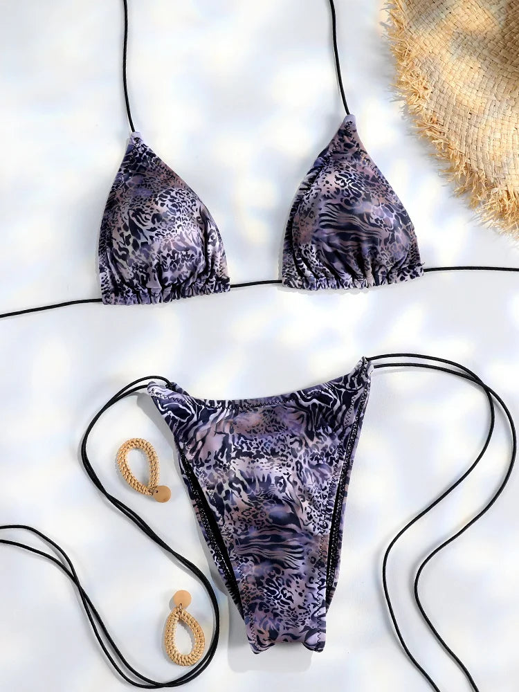 Momount Women Micro Bikini Set