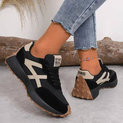 Momount Adidași Casual Damă – Ușori, cu Șireturi, pentru Purtare Zilnică