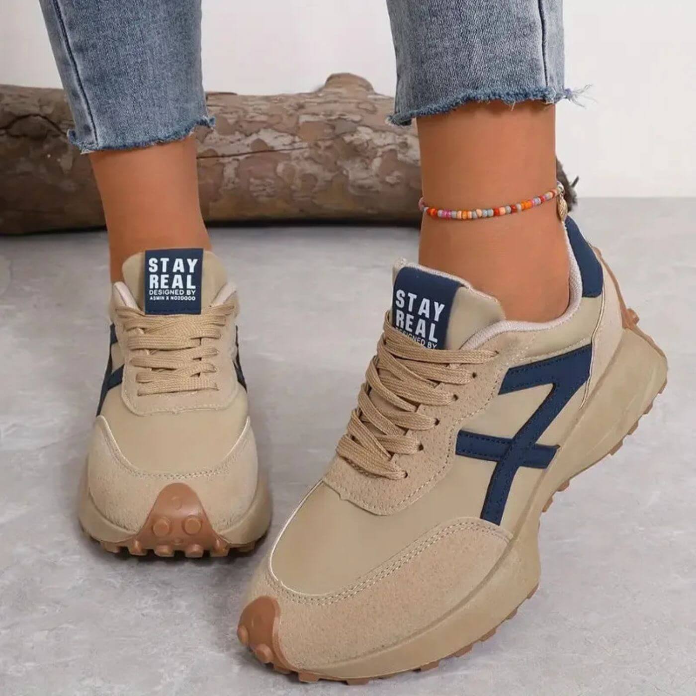 Momount Adidași Casual Damă – Ușori, cu Șireturi, pentru Purtare Zilnică