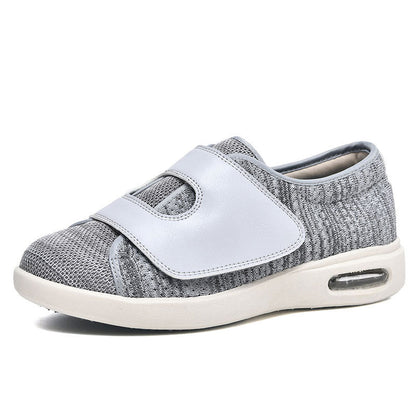 Momount Pantofi de Mers Late – Mesh Velcro Pernă de Aer, Confort Diabetic, Ortopedici