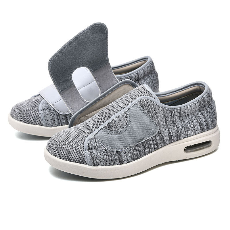 Momount Pantofi de Mers Late – Mesh Velcro Pernă de Aer, Confort Diabetic, Ortopedici