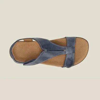 Sandale Ortopedice Momount Damă – Piele, Velcro, Susținere Arc pentru Mers