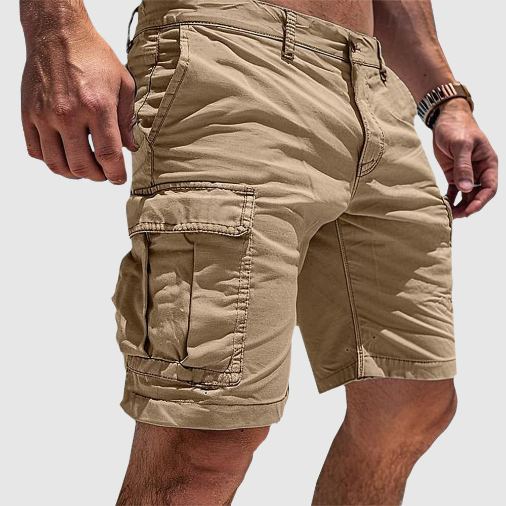 Pantaloni Cargo Momount Bărbați – Croială Relaxată, Buzunar Slim, Închidere cu Nasture
