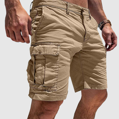 Pantaloni Cargo Momount Bărbați – Croială Relaxată, Buzunar Slim, Închidere cu Nasture