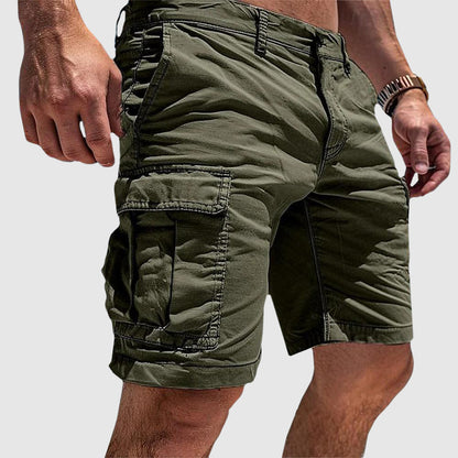 Pantaloni Cargo Momount Bărbați – Croială Relaxată, Buzunar Slim, Închidere cu Nasture
