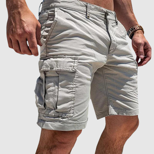 Pantaloni Cargo Momount Bărbați – Croială Relaxată, Buzunar Slim, Închidere cu Nasture