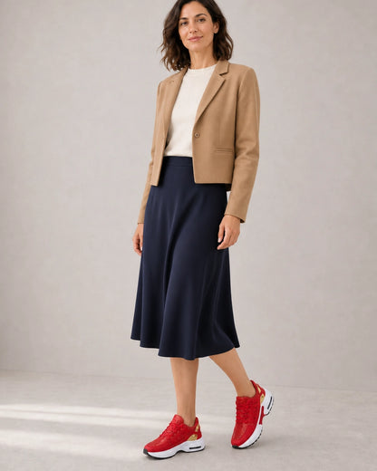 Women's Chunky Walking Sneakers — styled look