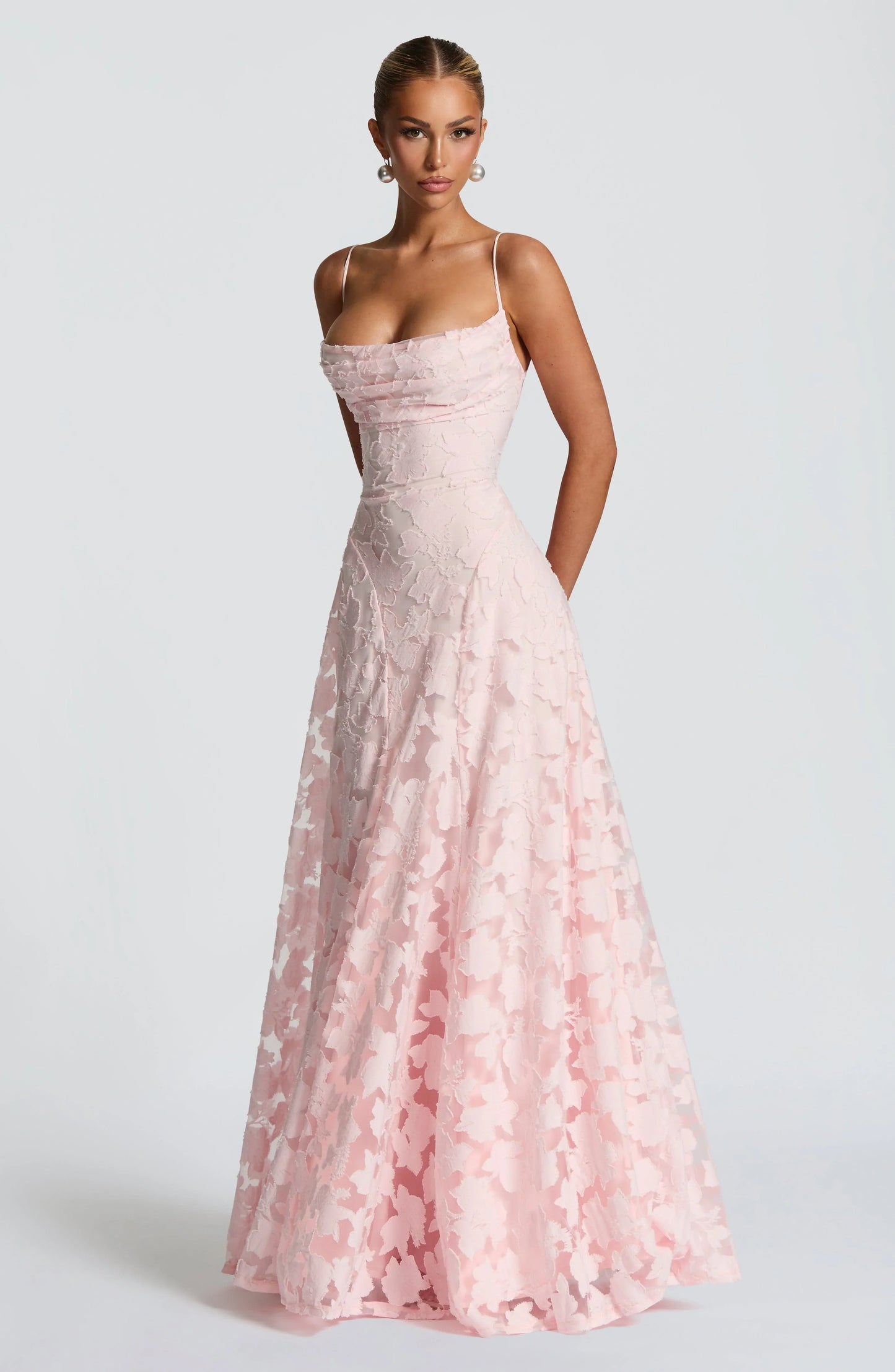 Auriana | Rochie Maxi Romantică de Vară cu Decolteu Pătrat și Bretele Florală