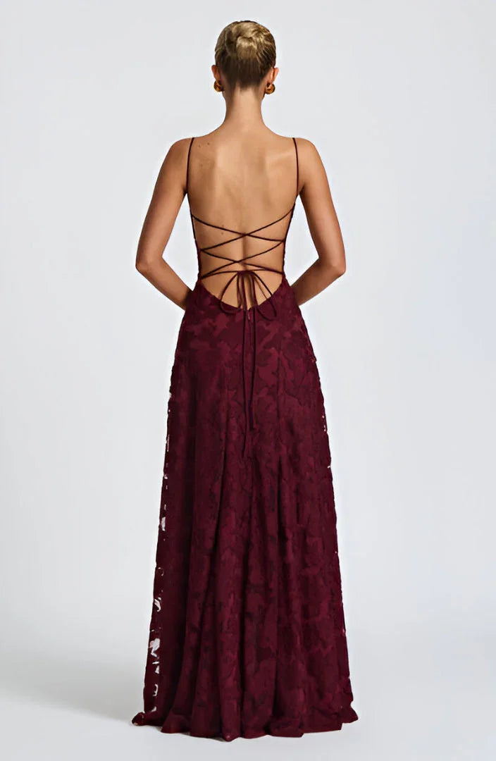 Auriana | Rochie Maxi Romantică de Vară cu Decolteu Pătrat și Bretele Florală
