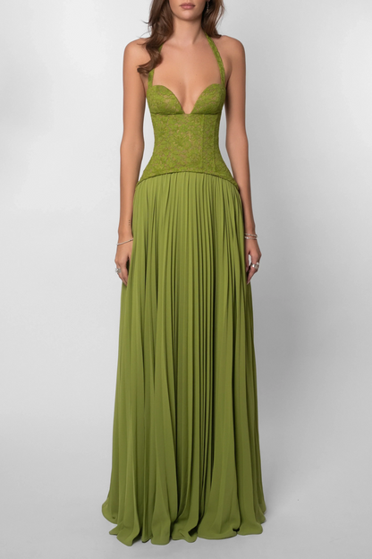 Cosima | Rochie Maxi Elegantă de Seară din Satin pe Un Umăr cu Cape